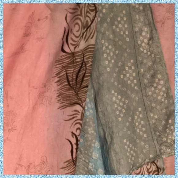 Reversible Silk Sarong - Long - Picture 3 of 4